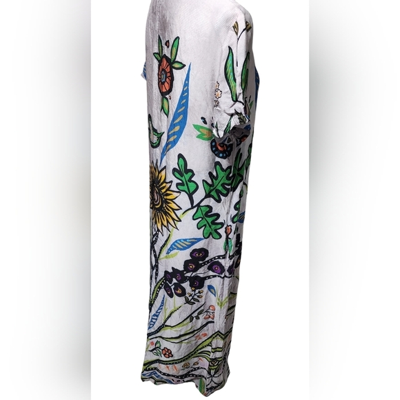 La DoubleJ Tree Of Life Swing Dress Pebbled Sable Runway Vouge Women’s Size XL - Picture 10 of 15